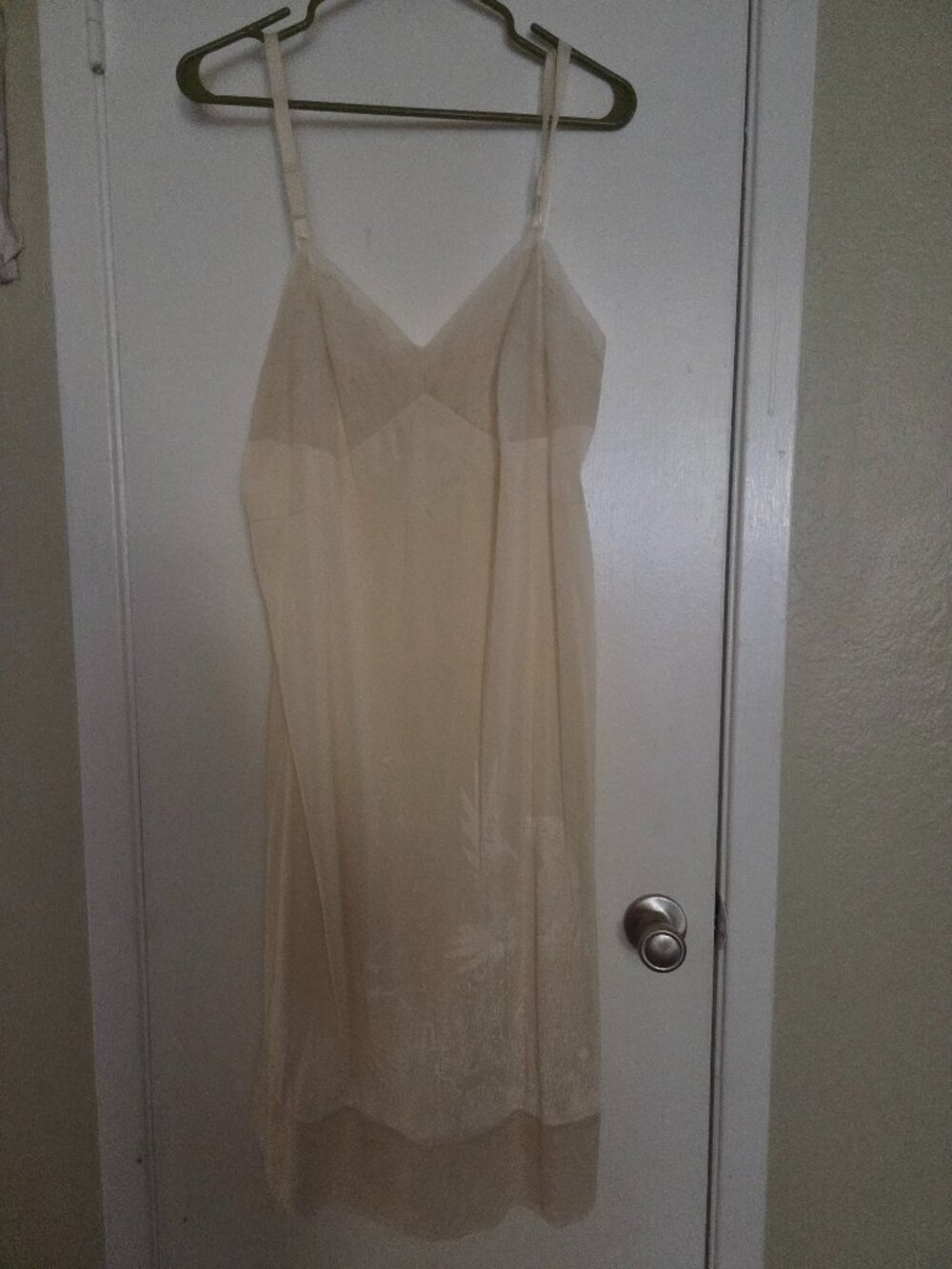 Nylon Vanity Fair Slip Dress